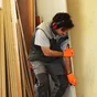 Gants de manutention, maçonnerie et menuiserie, ROSTAING GRIPRO ,taille 9, orange