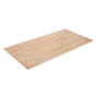 Plateau de table aggloméré chêne, L.160 x l.80 cm x Ep.22 mm