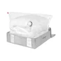 Sac gain de place Granit gris clair H.16.5 x l.56 x P.56 cm