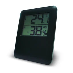 Thermomètre / hygromètre Intérieur, OTIO, noir