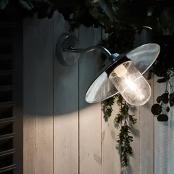Applique Extérieure E27 Max 60W Galvanisé Rori Inspire
