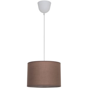 Lustre Coton Taupe Inspire Sitia 1 Lumière(S) D.28 Cm