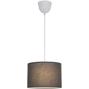 Suspension 1x e27 coton gris INSPIRE Sitia D.28.0 cm