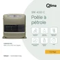 Poêle à pétrole à injection électronique, QLIMA, 3.3 kW