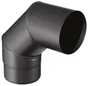 Coude émaillé 90° pour raccordement ISOTIP JONCOUX Diam. 125 mm L. 13cm Ep. 0.7mm