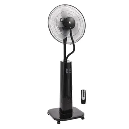 Ventilateur brumisateur sur pied, EQUATION, Diam. 40 cm, 70 W noir