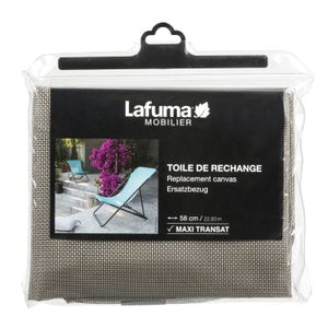 Toile de rechange Batyline pour maxi-transat marron terre LAFUMA MOBILIER