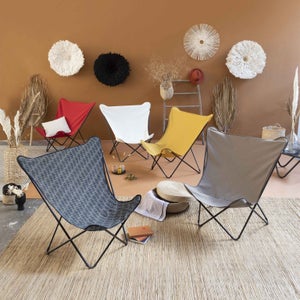 Fauteuil de jardin en acier Pop up xl garance LAFUMA MOBILIER