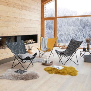 Fauteuil de jardin en acier Pop up xl curry LAFUMA MOBILIER