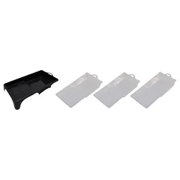 Bac à peinture et 3 recharges jetables, DEXTER, L. 110 mm