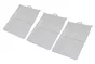 Lot de 3 recharges pour bac à peinture DEXTER l.180 mm 