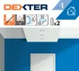 Lot de 2 mini manchons peinture pour mur lisse, DEXTER, l.60 mm
