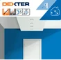 Minirouleau toute peinture pour mur lisse, DEXTER, l.120 mm