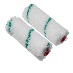 Lot De 2 Mini Manchons Peinture Pour Mur Et Plafond Avec Reliefs Dexter L.120 Mm