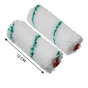 Lot De 2 Mini Manchons Peinture Pour Mur Et Plafond Avec Reliefs Dexter L.120 Mm