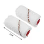 Lot De 2 Mini Manchons Lasure, Huile Et Saturateur Pour Mur Lisse Dexter L.60 Mm