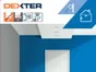Rouleau toute peinture pour mur lisse et plafond, DEXTER PRO, L. 220 mm