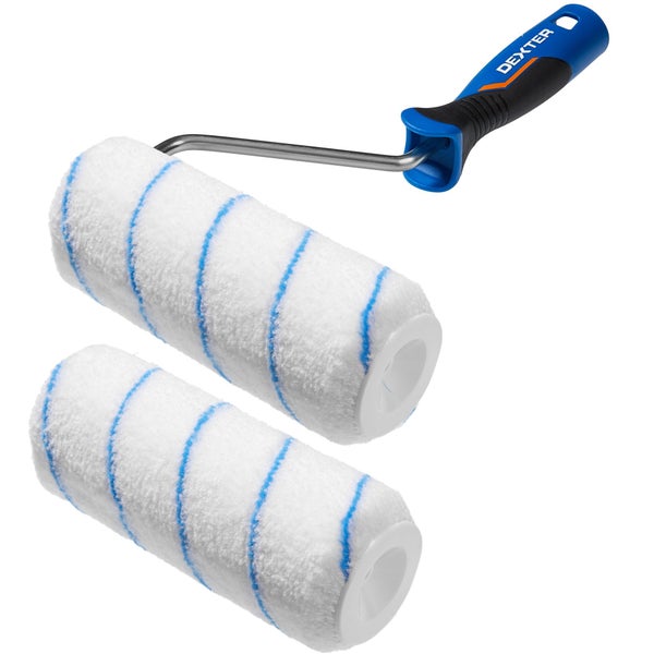 Lot de rouleaux et recharges mur lisse ou plafond, DEXTER