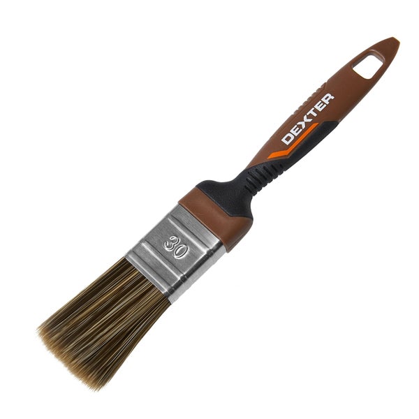 Pinceau plat pour vernir, huiler, vitrifier, lasurer et saturer / peindre pour d