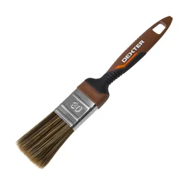 Pinceau plat pour vernir, huiler, vitrifier, lasurer et saturer / peindre pour d