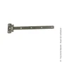 Penture Te Festonne Inox Brossé, H.30 X L.400 X P.3 Mm