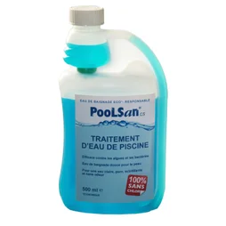 Bouteille doseuse sécurisée pour piscine POOLSAN, 500 ml