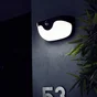 Applique Avec Détecteur De Mouvement Solaire 300 Lumen Noir