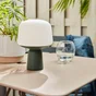 Lampe de table extérieur Luno rechargeable usb 100 Lumen kaki INSPIRE