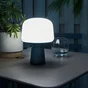 Lampe de table extérieur Luno rechargeable usb 100 Lumen bleu INSPIRE