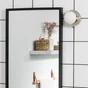 Applique, Glamour Argent Led Intégrée Inspire Kapi