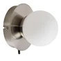 Applique, Glamour Argent Led Intégrée Inspire Kapi