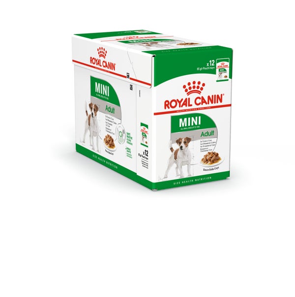 Pâtée chien mini adult sauce 12X85G ROYAL CANIN
