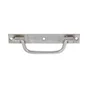 Poignée Sur Platine Avec Bouts Carrés Inox Mat Afbat, H.9.5 X L.140 X P.35 Mm