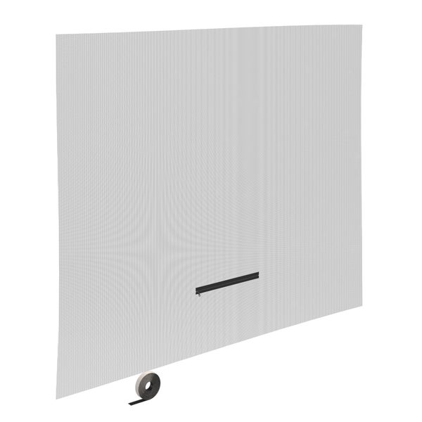 Moustiquaire auto agrippante 180x150 noir fenetre toit