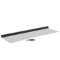 Moustiquaire auto agrippante 180x150 noir fenetre