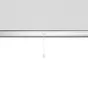 Moustiquaire enroulement vertical 100x100 cadre alu blanc