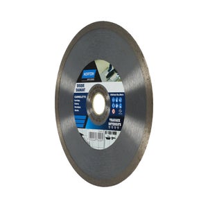 Disque Diamant Intensif Plein Pour Carrelage Norton, Diam.180 Mm