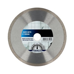 Disque Diamant Intensif Plein Pour Carrelage Norton, Diam.180 Mm