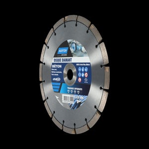 Disque Diamant Intensif Segmenté Pour Matériaux De Construction Norton,Diam230Mm