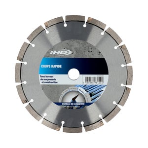 Disque Diamant Intensif Segmenté Pour Matériaux De Construction Norton,Diam230Mm