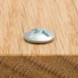 Lot De 20 Boulons Tête Ronde Acier Zingué, L.10 X Diam.4 Mm Standers
