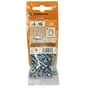 Lot De 20 Boulons Tête Ronde Acier Zingué, L.16 X Diam.4 Mm Standers