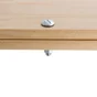 Lot De 10 Boulons Tête Ronde Acier Zingué, L.50 X Diam.4 Mm Standers