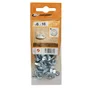 Lot De 10 Boulons Tête Ronde Acier Zingué, L.16 X Diam.6 Mm Standers