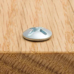 Lot De 4 Boulons Tête Ronde Acier Zingué, L.70 X Diam.6 Mm Standers