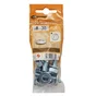 Lot De 4 Boulons Tête Ronde Acier Zingué, L.30 X Diam.8 Mm Standers