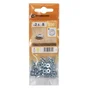 Lot De 30 Boulons Tête Cylindrique Acier Zingué, L.8 X Diam.2.5 Mm Standers