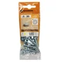 Lot De 15 Boulons Tête Cylindrique Acier Zingué, L.20 Standers