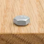 Lot De 12 Boulons Tête 6 Pans Acier Zingué, L.30 X Diam.5 Mm Standers