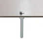 Lot De 6 Boulons Tête 6 Pans Acier Zingué, L.60 X Diam.5 Mm Standers